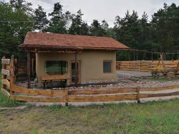 Фото номера Шале с двумя спальнями Лоджи Jarga Chata gliniana г. Унеюв 20