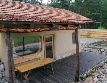 Фото номера Шале с двумя спальнями Лоджи Jarga Chata gliniana г. Унеюв 21